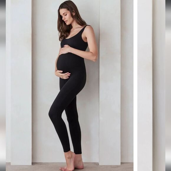 Bumpsuit Pants - Bumpsuit The Kate Lucy Black Maternity Pants Jumpsuit XS Unitard